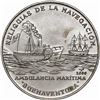Image 1 : CUBA, Havana mint, copper-nickel 1 peso prueba, 2000, Sea Ambulance Buenaventura, NGC MS 65.