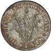 Image 2 : DANISH WEST INDIES, Copenhagen Mint, 10 cents, Frederik VII, 1859, NGC PL 63.