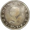 Image 2 : ECUADOR, Quito, 8 reales, MDQ countermark (1831) on a Bogotá (Cundinamarca), Colombia, 8 reales, 182