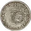 Image 2 : EL SALVADOR, San Salvador, 2 reales, arms countermark (Type V, 1868) on a Potosí, Bolivia, bust 2 re