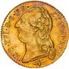 Image 1 : FRANCE, Lyon mint, gold louis d'or à la tête nue, Louis XVI, 1786-D (second semester, with dot), PCG
