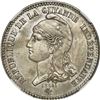 Image 1 : FRENCH GUIANA, copper-nickel-zinc essai 20 centimes, 1887, NGC MS 62.
