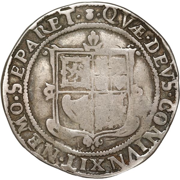GREAT BRITAIN, London, England, Tower mint, crown, James I, first coinage (1603-4), thistle mintmark