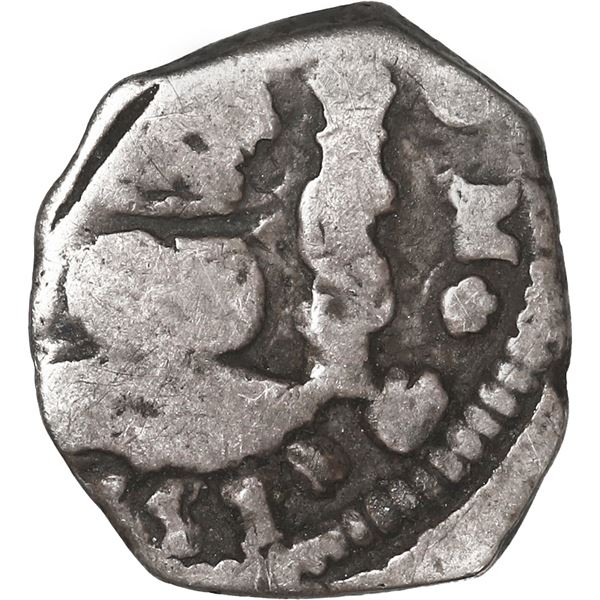 GUATEMALA, Guatemala City, cob ½ real, 1751 J.