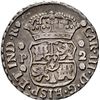 Image 2 : GUATEMALA, Guatemala City, pillar 2 reales, Charles III, 1764 P, NGC VF details / obv scratched.