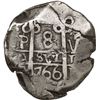 Image 2 : GUATEMALA, Guatemala City, 8 reales, sun-over-mountains countermark (Type II, 1839) on a Potosí, Bol
