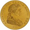 Image 1 : HAITI, Kingdom of Northern Haiti, gold matte proof pattern fantasy crown, Henri I, dated 1811 / L'AN