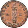 Image 1 : HAITI, copper 2 centimes, An 27 // 1830, NGC MS 61 BN.