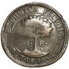 Image 1 : HONDURAS (Central American Republic), Tegucigalpa, low-silver 1 real, 1845 G, FECUNDO variety.