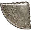 Image 1 : MARTINIQUE (British), 3 escalins (moco), George III, no date (1797), crenated quarter cut of a Spani