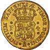 Image 2 : MEXICO, Mexico City, gold bust 4 escudos, Philip V, 1732 F, extremely rare, NGC MS 60 (Shipwreck Blu
