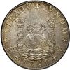 Image 1 : MEXICO, Mexico City, pillar 8 reales, Charles III, 1761 MM, cross between H and I, NGC AU 55.