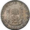 Image 1 : MEXICO, Mexico City, pillar 8 reales, Charles III, 1762 MM, cross between H and I, with lower arc, N