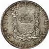 Image 1 : MEXICO, Mexico City, pillar 8 reales, Charles III, 1763 MF, rounded 6 over old-style 6 in date, NGC
