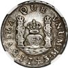 Image 1 : MEXICO, Mexico City, pillar 1 real, Philip V, 1743 M, NGC XF details / cleaned.