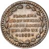 Image 1 : MEXICO, Mexico City, 8 reales-sized proclamation medal, Ferdinand VII, 1808, NGC UNC details / clean