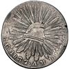 Image 1 : MEXICO, Chihuahua, cap-and-rays 8 reales, 1837 AM, very rare, NGC F 12.