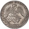 Image 2 : MEXICO, Guadalupe y Calvo, cap-and-rays 8 reales, 1845 MP, rounded cap, square tail eagle, NGC AU de