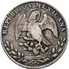 Image 2 : MEXICO, Chihuahua mint, cap-and-rays 8 reales, 1858 BA, very rare, NGC VF 20.