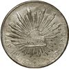 Image 1 : MEXICO, Hermosillo, cap-and-rays 8 reales, 1883/2 JA.