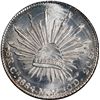 Image 1 : MEXICO, Chihuahua, cap-and-rays 8 reales, 1884 MM, PCGS MS64.