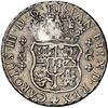 Image 2 : MOZAMBIQUE (under Portugal), 8 reales, José I, MR monogram countermark (1765-67) on a Lima, Peru, pi