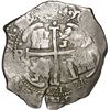 Image 2 : NETHERLANDS (Spanish), Brabant, 48 patards, "Golden Fleece" countermark (1652-72) on a Potosí, Boliv
