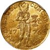 Image 1 : NETHERLANDS (United), Holland, gold ducat, 1776, NGC AU 58.