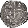 Image 2 : PANAMA, Panama City, cob 2 reales, Philip II, assayer oB to right, mintmark AP above denomination II
