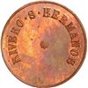 Image 2 : (PANAMA) VENEZUELA, bronze 4 reales token, no date, Rivero S. Hermanos, rare, PCGS UNC details