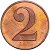 Image 1 : ((PANAMA) VENEZUELA, bronze 2 reales token, no date, Rivero S. Hermanos, rare, PCGS MS64 Red-Brown
