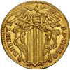 Image 2 : PAPAL STATES, Rome mint, gold zecchino, Benedict XIV, 1743, NGC AU 58.