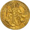 Image 1 : PAPAL STATES, Rome mint, gold zecchino, Pius VI, 1775, NGC AU details / bent.