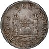 Image 1 : PERU, Lima, pillar 1 real, Ferdinand VI, 1757 JM, PCGS XF details / cleaned.