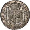 Image 2 : PERU, Lima, bust 8 reales, Ferdinand VII transitional ("imaginary" bust), 1811 JP, NGC AU 55, ex-Alm