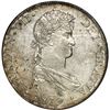 Image 1 : PERU, Lima, bust 8 reales, Ferdinand VII, 1819 JP, NGC MS 61.