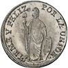 Image 1 : PERU (State of North Peru), Lima, 8 reales, 1837 TM, NGC UNC details / cleaned, ex-Almenara.