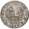 Image 2 : PERU (Republic of North Peru), Lima, 8 reales, 1839 MB, rare, NGC VF 35, ex-Almenara, ex-Sellschopp,