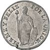 Image 1 : PERU, Lima, white-metal 8 reales trial, 1834 MM, unique, ex-Almenara.