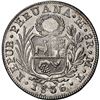 Image 2 : PERU, Lima, 8 reales, 1836 MT, NGC MS 61, ex-Almenara.