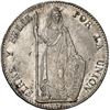 Image 1 : PERU, Lima, 8 reales, 1855 MB, NGC AU 58, ex-Almenara.