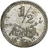 Image 2 : PUERTO RICO, Bayamón(?), aluminum ½ real token, no date (late 1800s / early 1900s?), La Colonia Espa