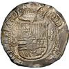 Image 1 : SPAIN, Toledo, cob 8 reales, Philip II, assayer M-in-circle below mintmark oT to left, NGC MS 62, fi