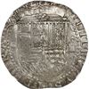 Image 1 : SPAIN, Seville, cob 4 reales, Philip II, assayer Gothic D at 4 o'clock outside tressure on reverse, 