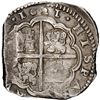 Image 2 : SPAIN, Madrid, cob 8 reales, Phillip III, 1621 V, very rare, PCGS XF45, finest and only example in P