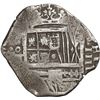 Image 1 : SPAIN, Toledo, cob 4 reales, Philip III, 1617 (V).
