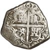 Image 2 : SPAIN, Granada, cob 2 reales, Philip III, 1612 M, rare.