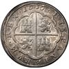 Image 2 : SPAIN, Segovia, milled 8 reales, Philip IV, 1636 R, NGC MS 62.