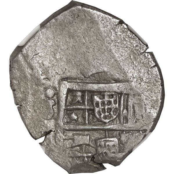 SPAIN, Seville, cob 4 reales, Philip IV, 1629 R, NGC MS 60, "top pop."