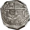 Image 2 : SPAIN, Madrid, cob 4 reales, Philip IV, 1641 B, date at 3 o'clock, rare, NGC AU 58, finest and only 